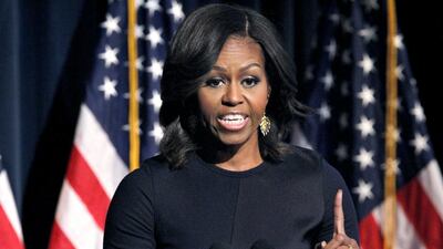 Michelle Obama has defended Clint Eastwood's latest movie American Sniper. Jacquelyn Martin / AP