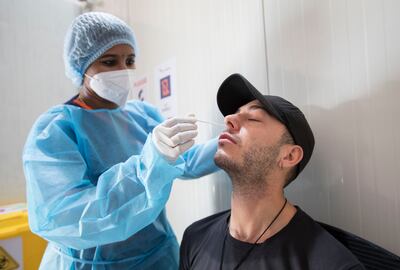 The UAE introduced mass testing early in the pandemic. Ruel Pableo for The National