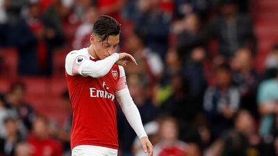 The German FA president has admitted to mistakes in the handling of Arsenal's Mesut Ozil. Action Images via Reuters