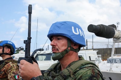 Unifil troops have been deployed since 1978. Reuters