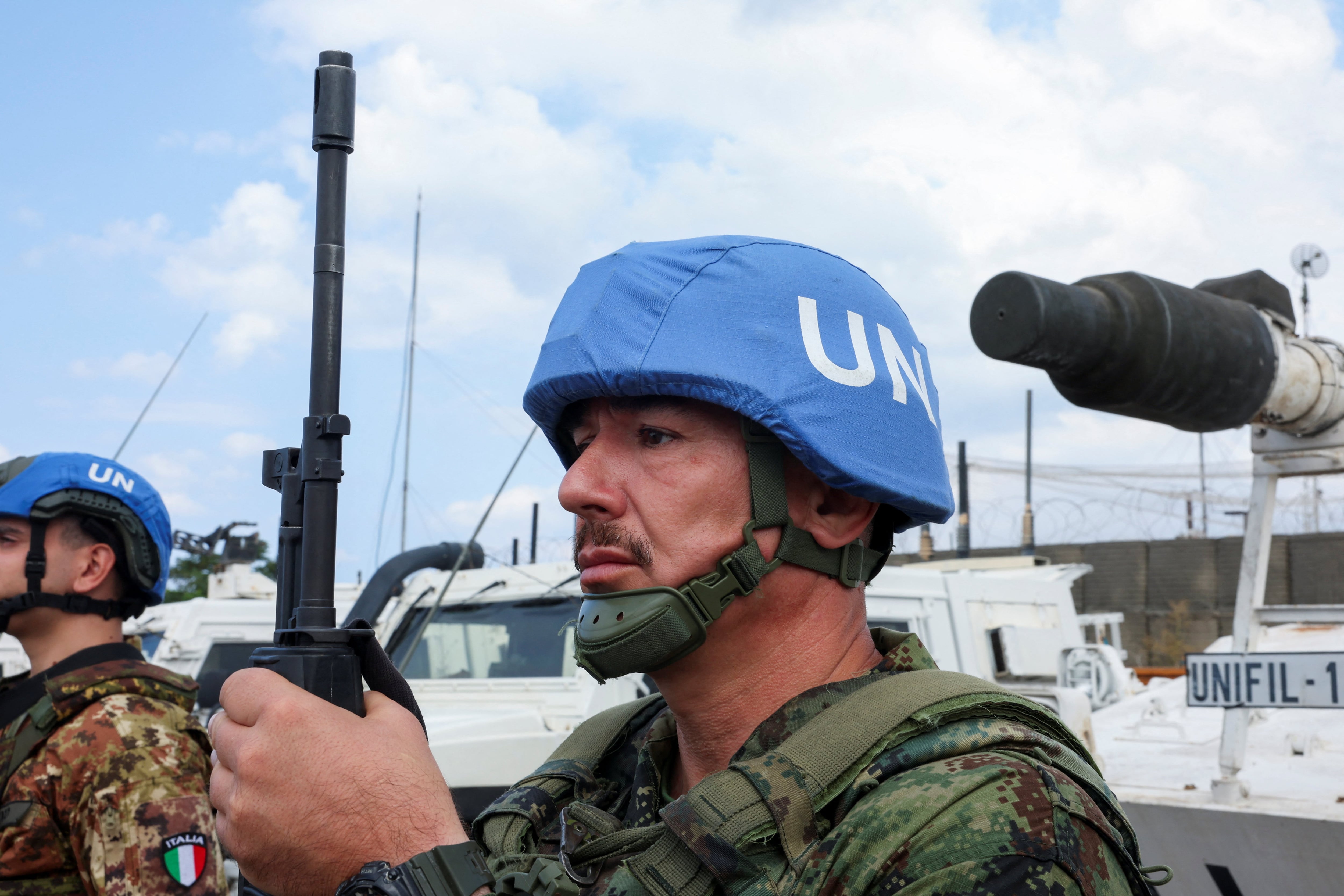 Unifil troops have been deployed since 1978. Reuters