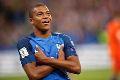 Kylian Mbappe is on loan to Paris Saint-Germain from Monaco. Christophe Ena/ AP Photo