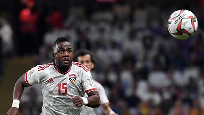 Ismail Al Hammadi: The experienced Shabab Al Ahli attacker has played for the UAE more than 60 times and is the kind of player that gets the crowd off their seats with his direct running on the left wing. Looked the UAE’s most dangerous player in the quarter-final win over Australia and, as he awaits his first goal of the tournament, his teammates will be looking to feed the ball to his feet or in behind the full-back for him to run on to at every opportunity. Getty Images