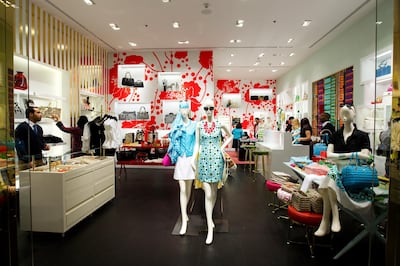 Kate Spade New York opened its first store in the UAE at Dubai Mall back in 2012. Sarah Dea / The National