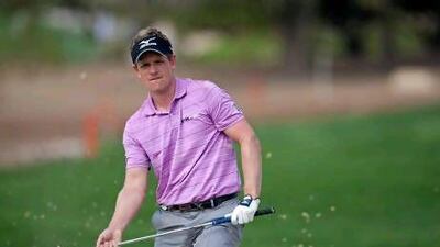 Luke Donald will make his first start of the year on the PGA Tour in Los Angeles. Jeff Topping / The National