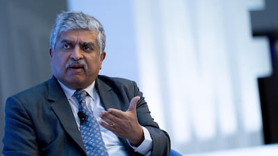 Nandan Nilekani, co-founder and chairman of Infosys, is credited with developing the world’s largest biometric identity system, Aadhar. Bloomberg