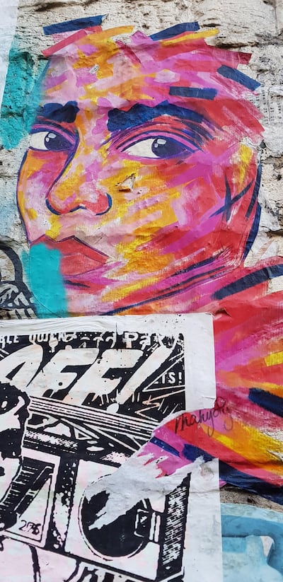 A portrait by French street artist Manyoly. Rosemary Behan