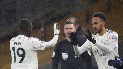 Pierre-Emerick Aubameyang (Pepe, 61’) 5 – Had a shot blocked late on but did little to give Arsenal more of an attacking threat late on. AFP