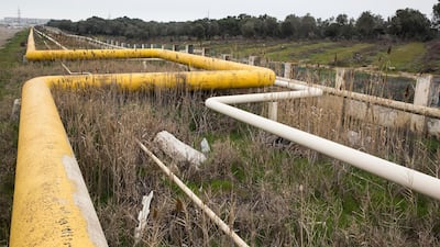 US pipeline companies have been targeted over the past few days by hackers. Taylor Weidman/Bloomberg