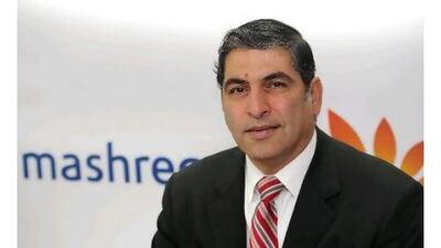 Farhad Irani, the executive vice president and head of retail banking at Mashreq Bank.
