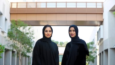 Majida Al Maktoum and Amal Al Gergawi are the latest NYU Abu Dhabi students to be chosen as Rhode Scholars. Chris Whiteoak / The National
