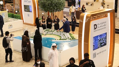 Visitors on the first day of Cityscape Global.