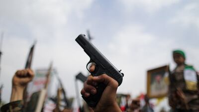 Houthi supporters rally against Israel's war in Gaza. Reuters