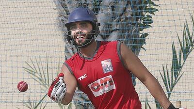 UAE cricketer Rameez Shahzad. Satish Kumar / The National
