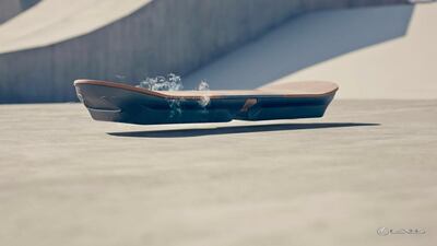 The Lexus Hoverboard is now a real thing. Courtesy Lexus
