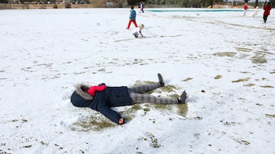 A cold front swept across the country, bringing sub-zero temperatures. Reuters