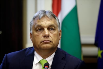 Hungary's Prime Minister Viktor Orban. AP