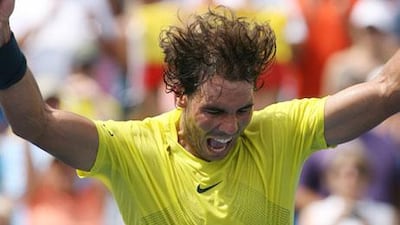 Rafael Nadal has a 15-0 record on the North American hardcourts this year.