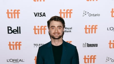 Daniel Radcliffe attends the 'Guns Akimbo' premiere during the 2019 Toronto International Film Festival on September 9, 2019. AFP