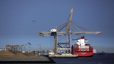 DP World’s London Gateway port at Stanford-le-Hope. The port operator DP World has sizeable operations in the UK and Europe. Chris Ratcliffe / Bloomberg