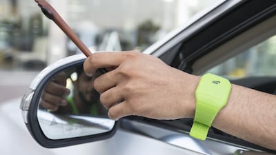 Mohammed Al Hammadi, 24, from Al Gharbia, smokes dokha and cigarettes but says dokha has a faster hit. Mona Al Marzooqi / The National