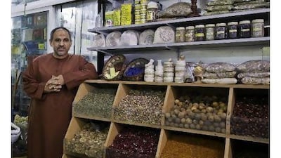 A family business: Hassan Abdulraheem at his shop in Deira's Spice Souq.