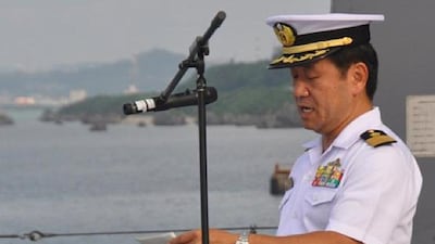 Capt Keiji Yoshida welcomes chance to train in UAE. Courtesy Japanese Self Defence Force