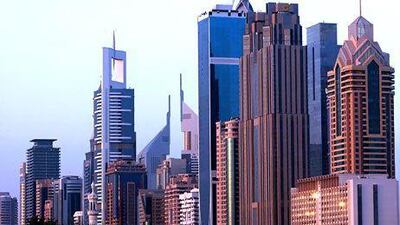 According to a survey by CBRE, Dubai has fallen two places in its rankings of the world's most expensive office markets. Pawan Singh / The National