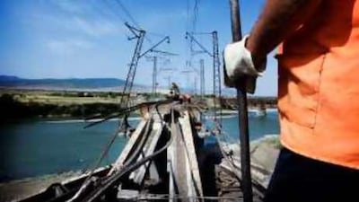 Derailed: In Georgia, Moscow has made its political point while inflicting an economic cost on its opponents.