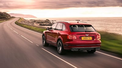 The Bentayga's 4.0-litre twin-turbocharged V8 was developed with Porsche. Bentley