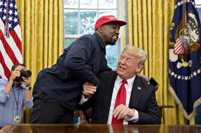 Kanye West met with President Donald Trump for a chaotic meeting in the Oval Office. Bloomberg