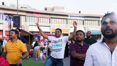 Dubai Festival City Mall hosted a huge Diwali celebration in Dubai on Thursday night. As part of the celebration, they unveiled the new IMAGINE show, ‘Hathi’s Garden’ that features a hint of Bollywood, a splash of colour and a specially curated musical score, accompanied by a specially choreographed fireworks display. Reem Mohammed / The National