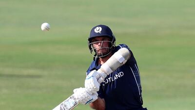 Kyle Coetzer of Scotland. Chris Whiteoak / The National