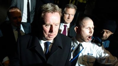 Harry Redknapp, the Tottenham Hotspur manager, is in court accused of tax evasion.