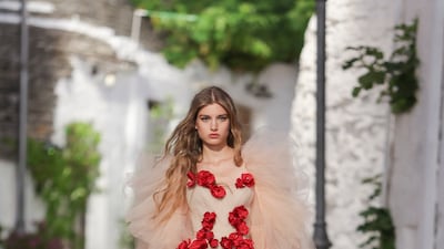 As promised by the designers, there were no sequins or over-the-top use of gemstones