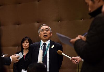 Bank of Japan governor Haruhiko Kuroda has promised to pump more liquidity into markets and step up asset buying. AFP