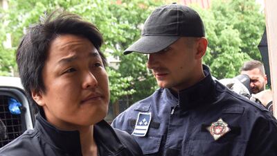 Do Kwon, co-founder and chief executive officer of Terraform Labs, was arrested in Montenegro in March this year. EPA