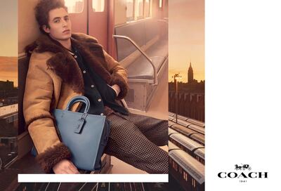 Looks from the Coach autumn/winter 2017 campaign.