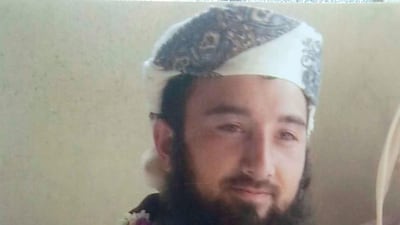 Luke Symons, a Briton, who was detained in Yemen in 2017