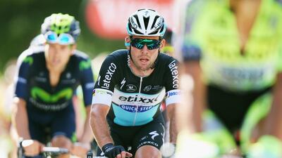 Mark Cavendish of Great Britain and Etixx-Quick Step underwent shoulder surgery, his Etixx-Quick Step team said on Monday and he will miss the Tour of Abu Dhabi. (Photo by Bryn Lennon/Getty Images)