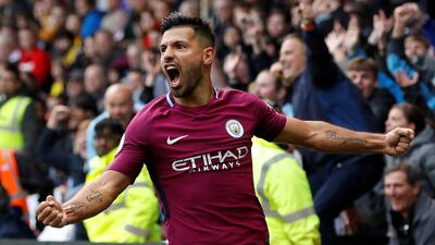 Striker: Sergio Aguero (Manchester City) – A hat-trick, including a brilliant third goal, showed that the Argentinian can be the deadliest striker in the league. Darren Staples / Reuters