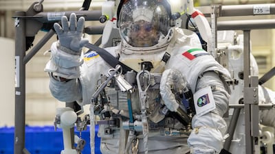 Emirati astronaut Sultan Al Neyadi will spend six months on board the International Space Station in 2023. Photo: Nasa