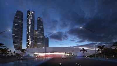 Provided photo of a Hyperloop station. Courtesy Hyperloop One