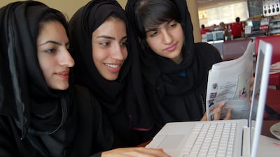 Teenagers can apply for the UAE's new juvenile work permit online. Fatima Al Mutawa / The National
