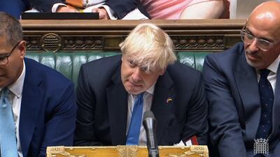 Britain's Prime Minister Boris Johnson described holding the office as the 'greatest privilege of my life'. AFP