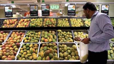 Mangoes, chilli peppers and cucumbers imported from India must have ‘a residue analysis report’. Ravindranath K / The National