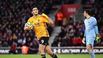 Raul Jimenez has featured 44 times in all competitions this season and scored on 22 occasions. Getty Images