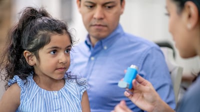 Ventolin inhalers are the most popular type of medication for relieving asthma symptoms in the UAE but not the best, experts say. Getty Images