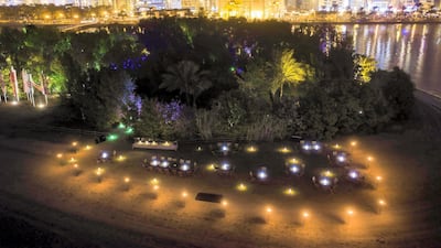 The package includes a stargazing experience. Supplied