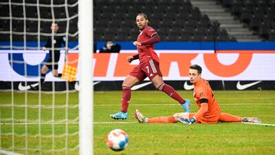 5) Serge Gnabry (Bayern Munich) 10 goals in 20 games. AFP
